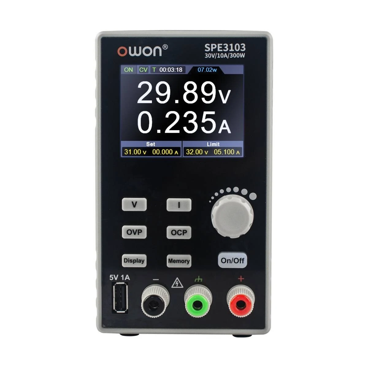 OWON SPE3103 SPE6103 Single Channel Programmable Adjustable DC Power Supply Voltage Regulator Mini Laboratory Power Supply — view 4