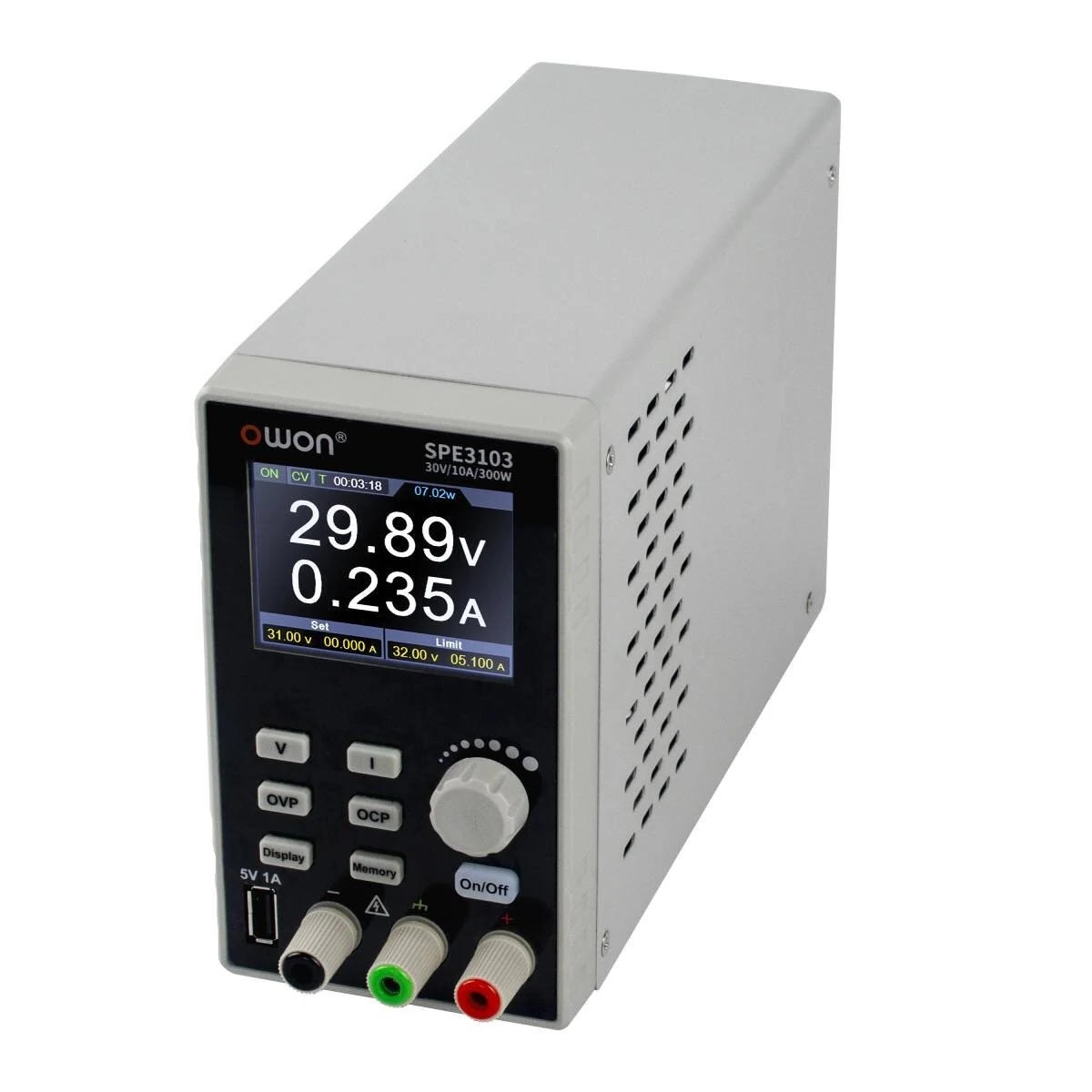 OWON SPE3103 SPE6103 Single Channel Programmable Adjustable DC Power Supply Voltage Regulator Mini Laboratory Power Supply — view 5