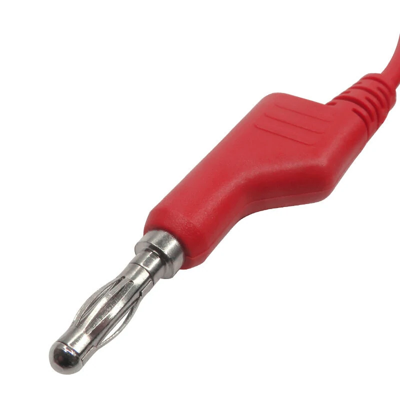 P1036 5Pcs 1M 4mm Banana to Banana Plug Test Cable Lead for Multimeter Tester 5 Colors — view 7