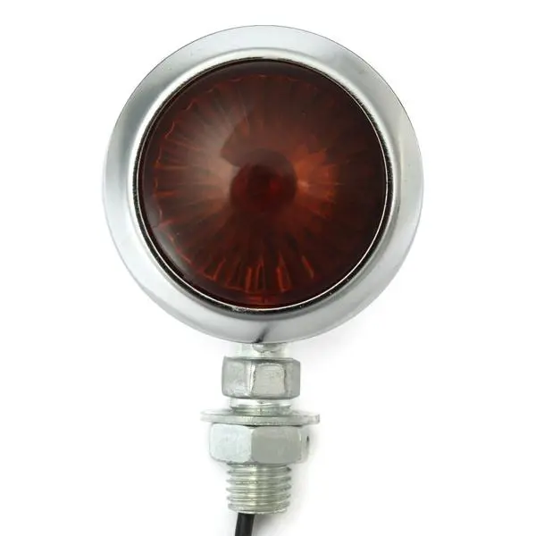 Pair 12V Motorcycle Turn Signal Indicator Light Lamp For Harley — view 4