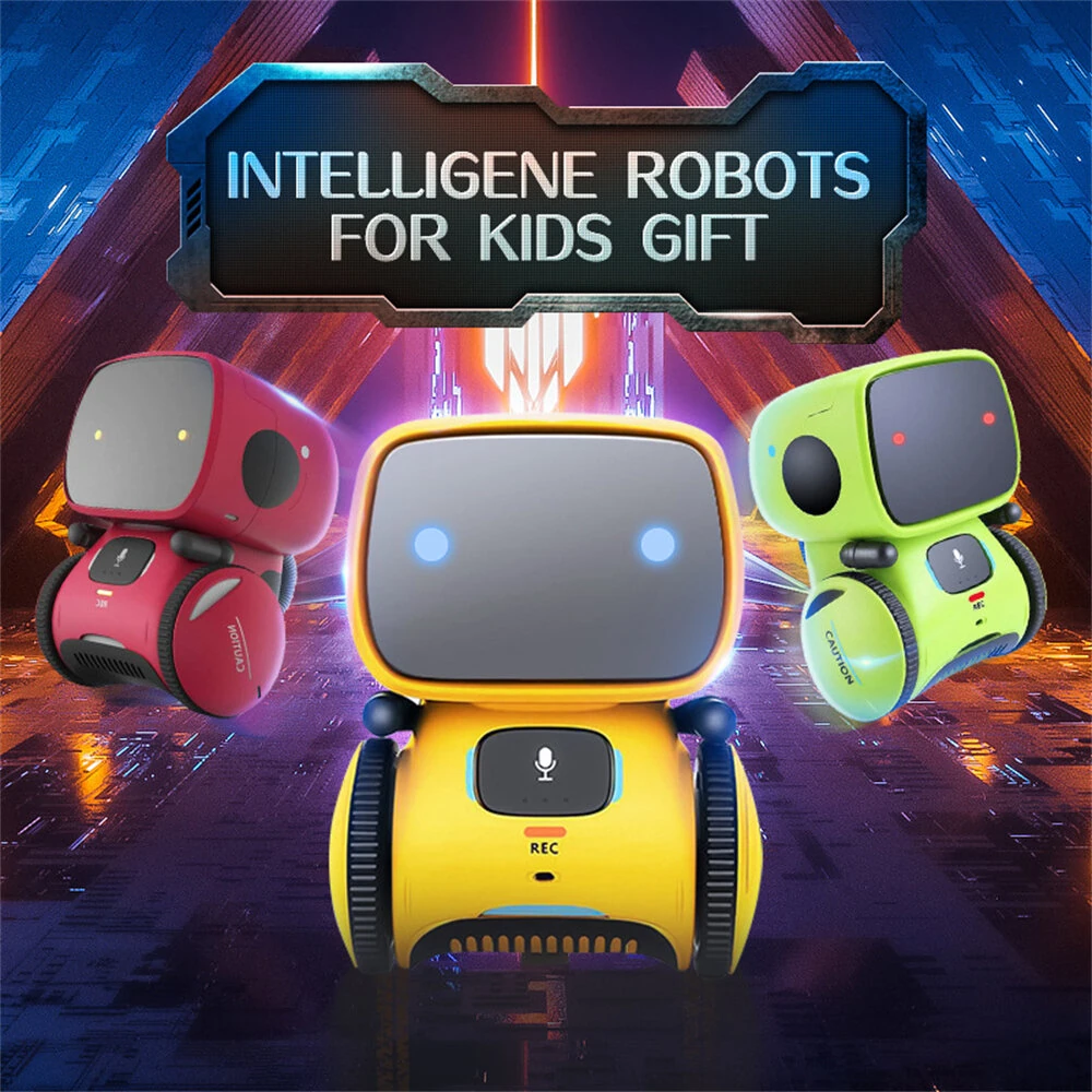 Parent-child Intelligent Interactive AI Robot Sing and Dance Touch-Sensitive Voice Dialogue Early Education RC Robot for Kids Children Toys Gifts — view 7