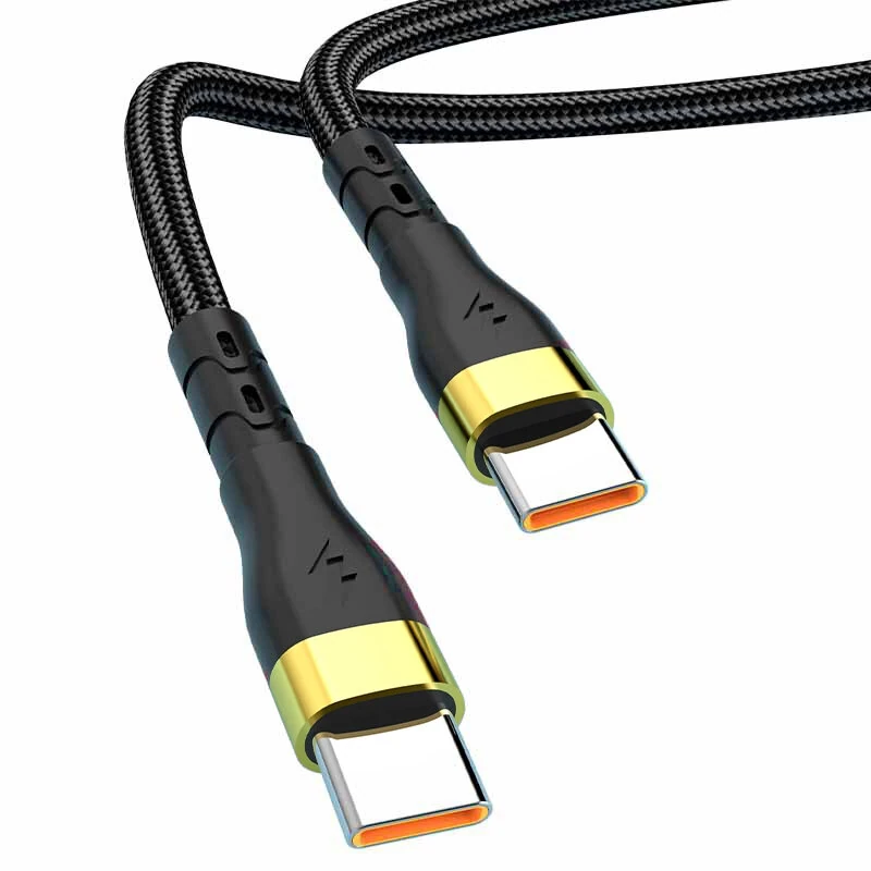 PD120W Type-C to Type-C Cable Fast Charging Data Transmission Copper Core Line 1M/1.5M/2M Long for iPhone 15 15 Plus for Huawei Pura 70 Ultra for Xiaomi Civi 4 Pro for Samsung Galaxy S24 — Pricio