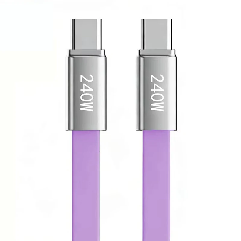 PD240W Type-C to Type-C Cable QC PD Fast Charging Data Transmission Copper Core Line 1.5M Long for iPhone 17 17 Pro 16 Pro Max 15 14 for Huawei Mate XTs for Xiaomi 17pro for OPPO — image 1
