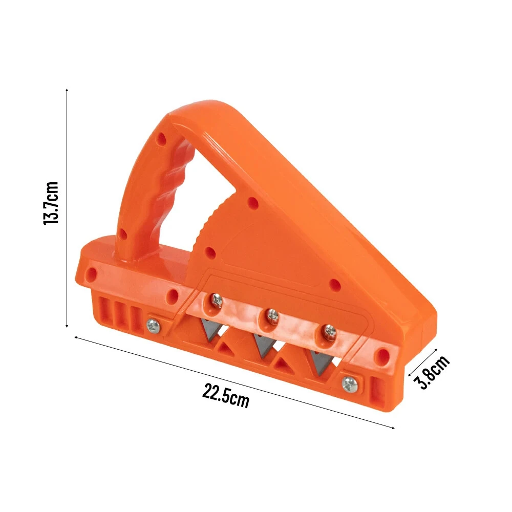 Plasterboard Quick Cutter Gypsum Board Hand Plane for Precise Drywall Edge Chamfering at 45°/60° Woodworking Trimmer Hand Tools — view 6