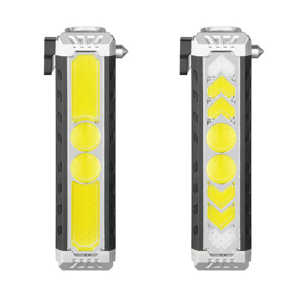 Portable COB Solar Work Light Rechargeable LED Flashlight Super Bright Camping Waterproof Car Repair Lamp With Hook Magnetic — view 3