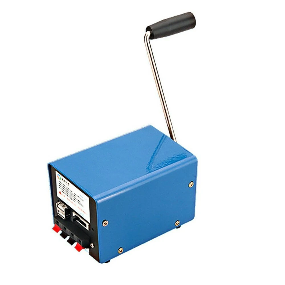 Portable Hand Crank Generator Reliable Emergency Power Supply Source Lightweight Compact For Outdoor Activities Camping Hiking Power Outage Solution — CAMTOA