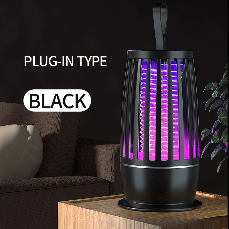 Portable LED Mosquito Killing Lamp Outdoor Indoor Camping Insect Killer Bug Zapper Qiuet Design — view 5