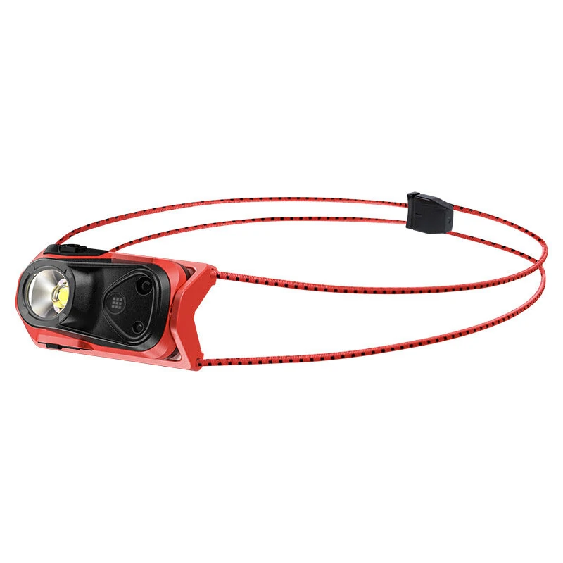 Portable Mini Smart Sensor LED Headlamp USB Rechargeable Super Bright Running Cycling Head Light Red Warning Light Waterproof Lantern Illuminator Lamp — view 2