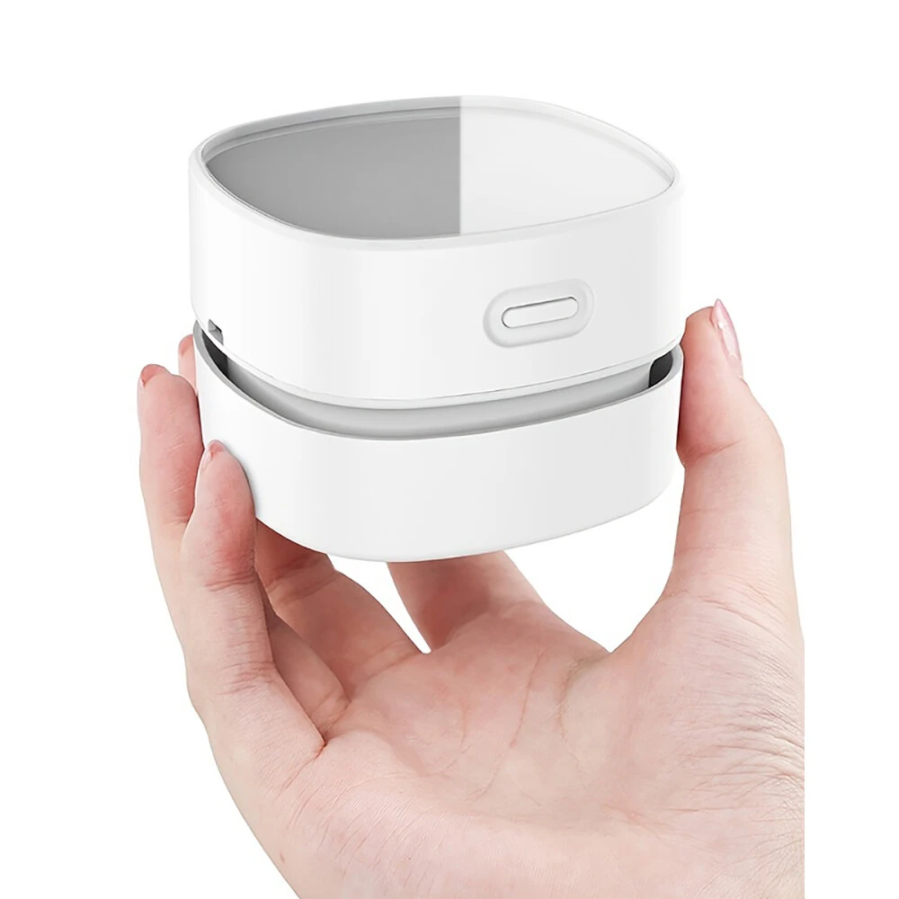 Portable Mini USB Rechargeable Vacuum Cleaner Compact Desktop Sweeper For Keyboards, Offices, Car Seats And Small Spaces — view 2
