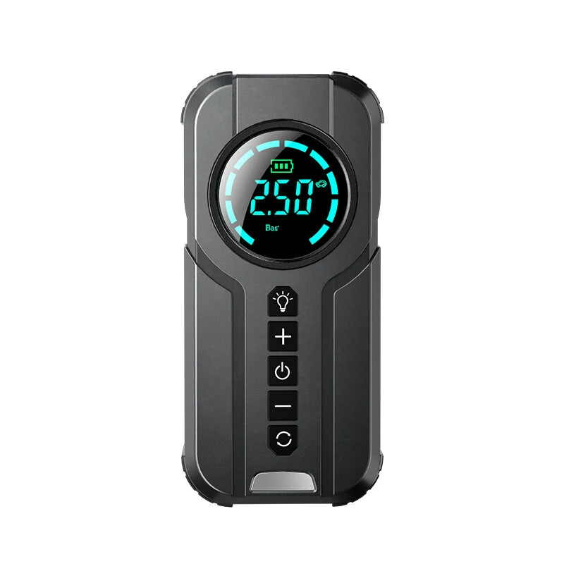 Portable Wireless Car Air Pump 15000mAh 150PSI Fast Inflation Charging LED Lighting HD Display for Cars SUVs Motocycle Bike Ball