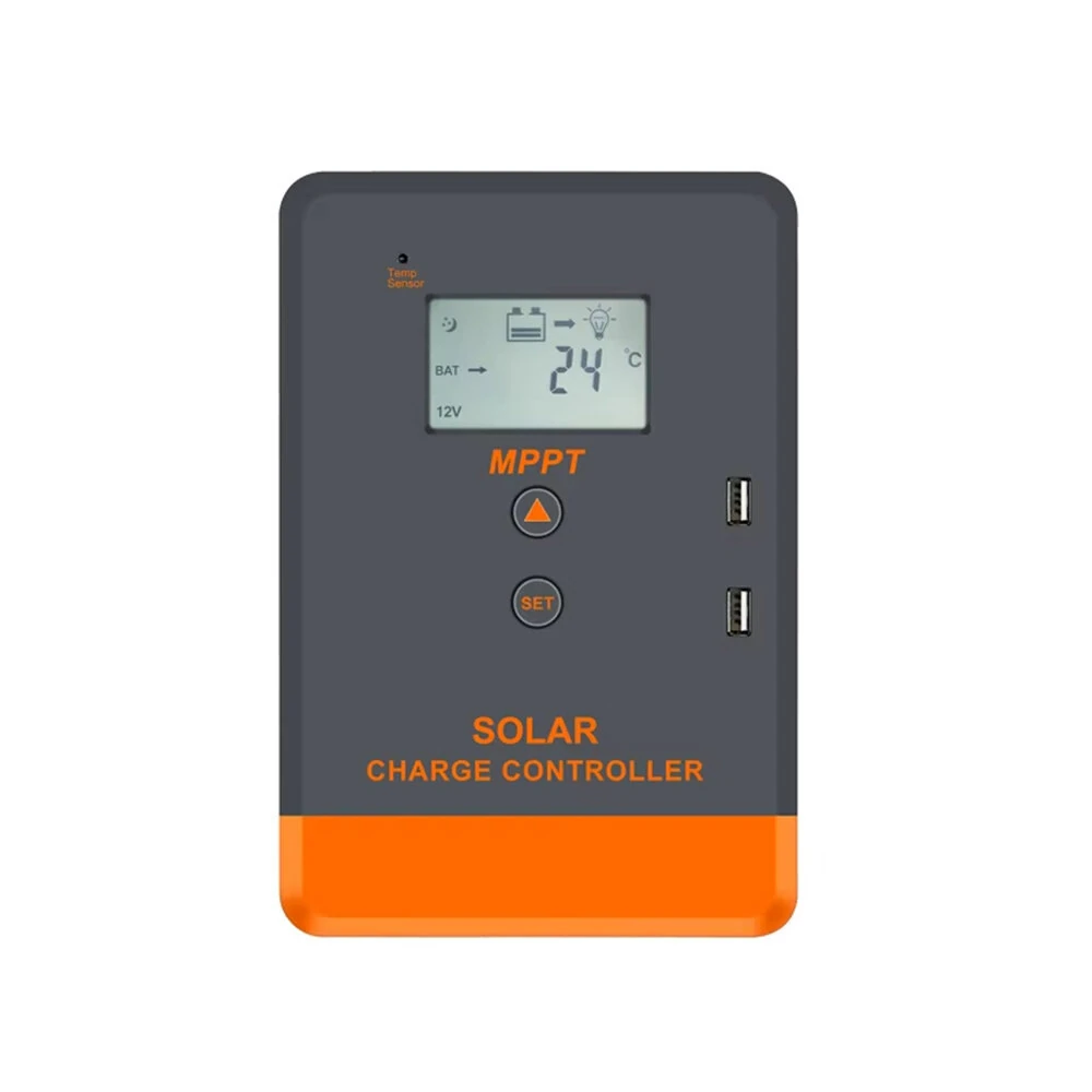 PowMr MPPT Solar Charger Controller 40A 30A 20A 12V 24V Solar Panel Regulator LCD Display Various Load Control Modes — PowMr