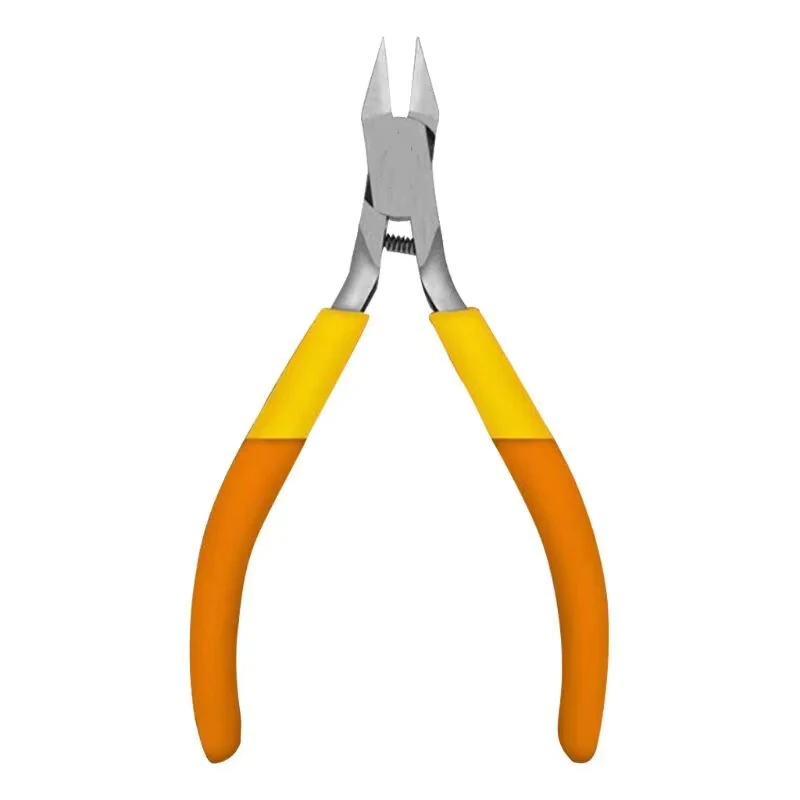 Precision Sharp Cutter Pliers High Carbon Steel Blades PVC Handles Model Assembly Diagonal Plier Professional Snips Shears Home Multi-purpose Cutting Tool