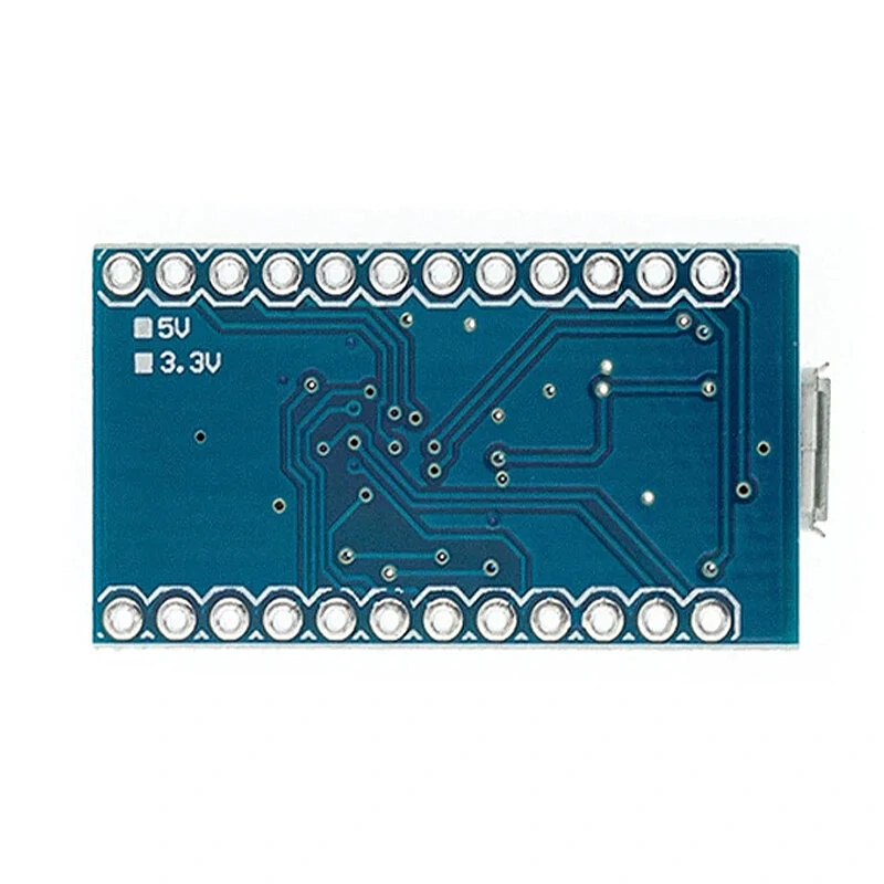 Pro Micro ATmega32U4 5V 16MHz Original Chip Replace ATmega328 for ArduinoPro Mini with 2 Row Pin Header for Leonardo UNOR3 — view 5