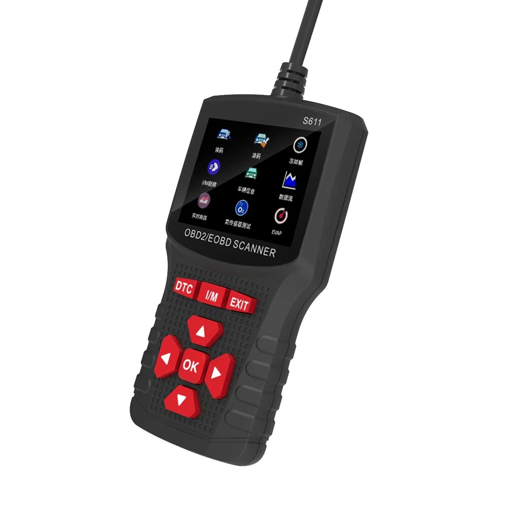 Professional Auto Engine System Diagnostic Tool OBD2 EOBD Car Scanner Automotive Battery Tester Clear Fault Code Reader — view 4