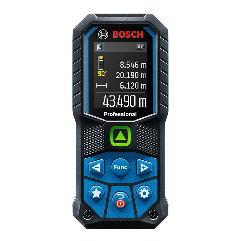 Professional GLM50-23G Green Laser Range Finder 50m Measurement IP65 360° Tilt Sensor High Accuracy — Bosch