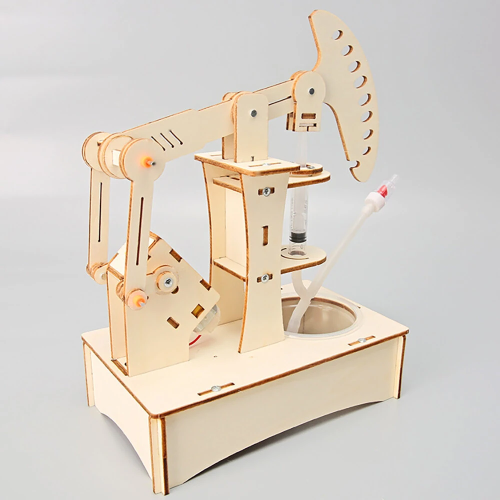 Pumping Machine Technology Small Production Water Pump Children's Science Experiment Teaching Toys for Primar Secondary School Students Handmade DIY Material Bag — view 4