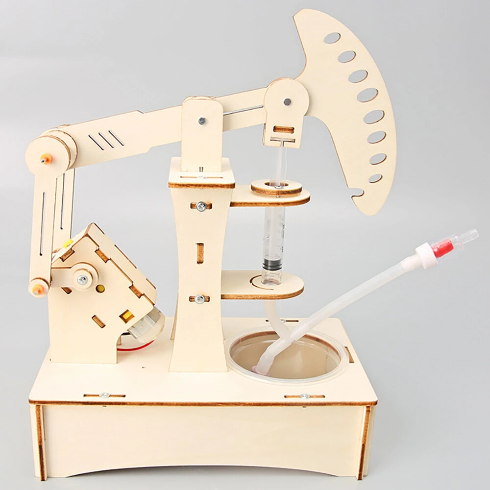 Pumping Machine Technology Small Production Water Pump Children's Science Experiment Teaching Toys for Primar Secondary School Students Handmade DIY Material Bag — view 5