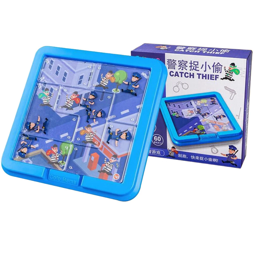 Puzzle Game Ghost Catcher / Police Catch Thieves Flashlight Catcher Board Games Brain Development Adventure Challenge Suitable for Preschool Children — view 7