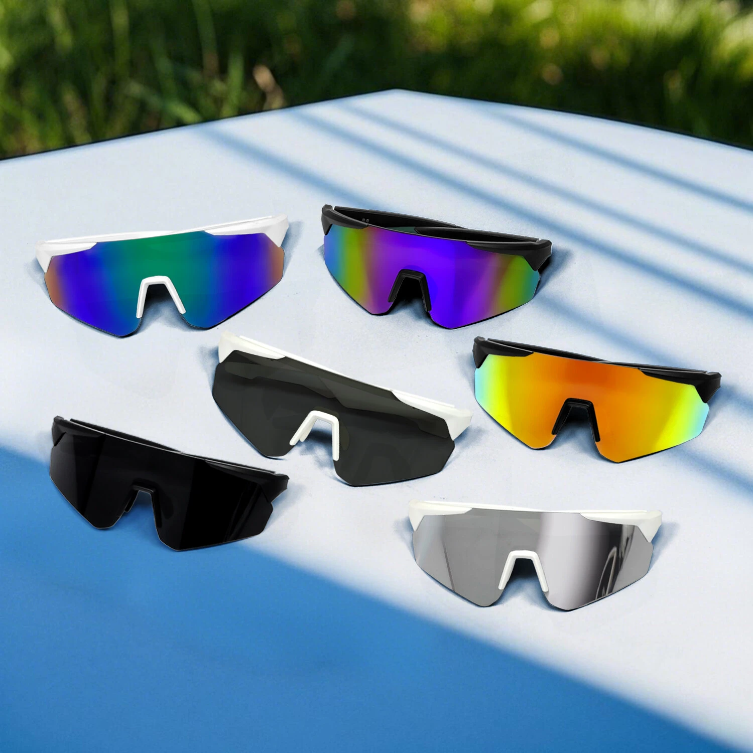 QY-Pro2 bluetooth 5.4 Smart Cycling Glasses with AI Voice Assistant UV Protection Windproof Sandproof 360° Surround Sound for Outdoor Sports — view 8