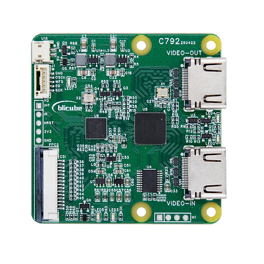 Raspberry Pi 5 C792 HDMIto CSI and I2C Module HDMIto CSI-2 Loop Out blikvm pikvm Support for Pi5 Jeston — view 2