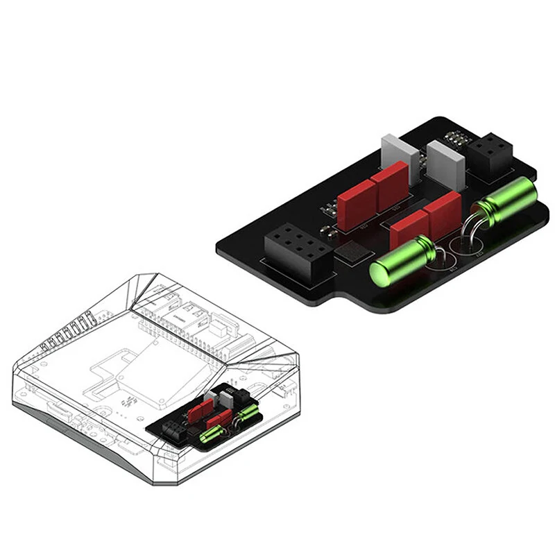 Raspberry Pi 5 DAC Audio Expansion Board Argon BLSTR DAC Module Suitable for ARGON ONE V3/V3 M.2 NVMe shell — view 3