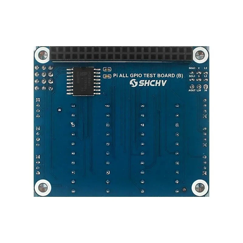 Raspberry Pi 5 GPIO Status LED Terminal Block BreakoutBoard HAT ADC/DCA Sensor for Raspberry Pi 5 4B 3B+ Test Expansion Board — view 8