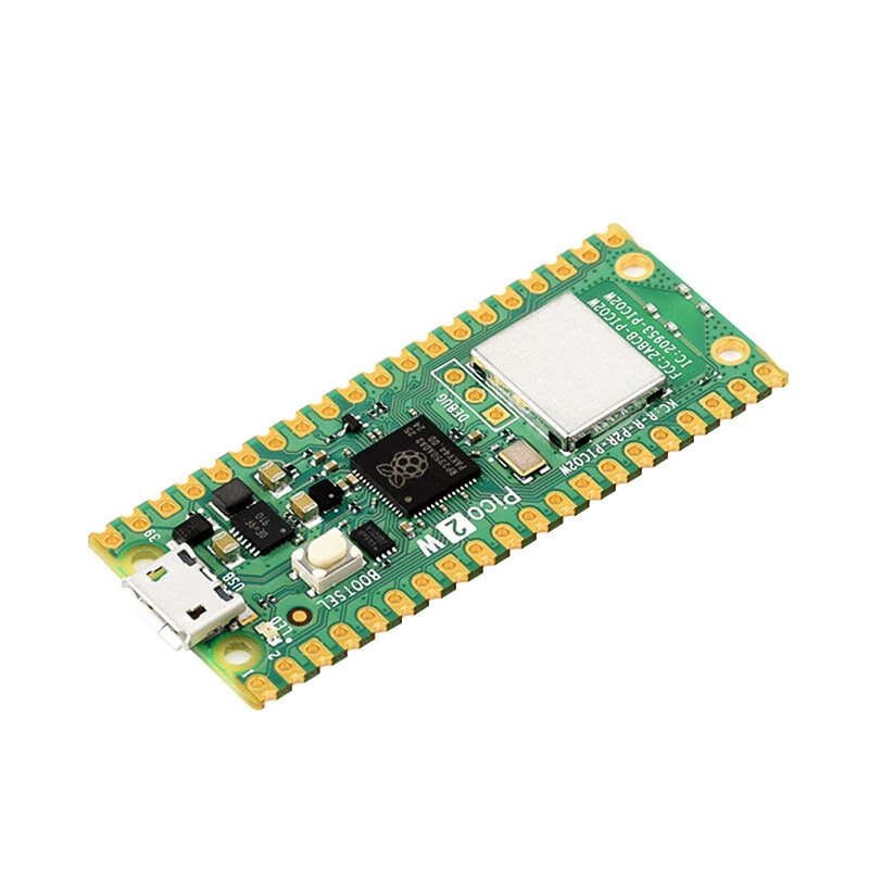 Raspberry Pi Pico 2W Microcontroller RP2350 Dual-Core Cortex-M33 Hazard3 RISC-V 2.4GHz Wi-Fi Bluetooth 5.2 Development Board — view 2