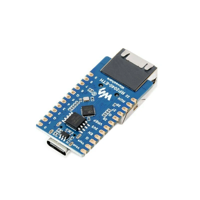 Raspberry Pi Pico RP2040 Ethernet Port Module CH9120 ETH RJ45 Network Development Board RP2040 Dual Core Processor — view 4