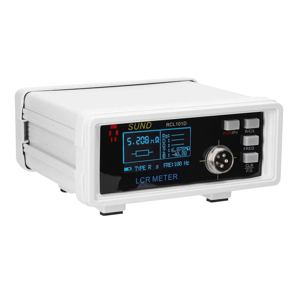 RCL101D Desktop Digital Bridge High Precision LCR Meter 3 in 1 Automatic Ranging Multiple Frequencies 100Hz/10kHz Dual-mode Functionality — view 6