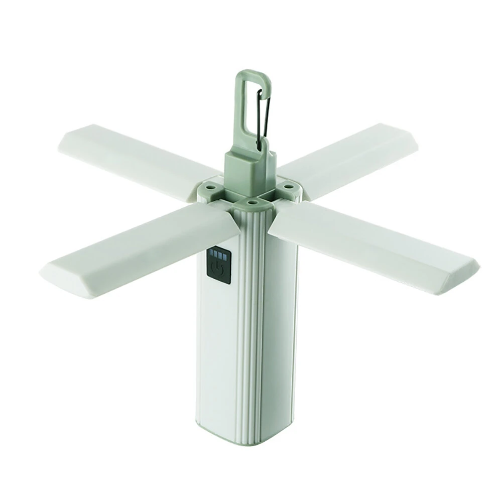 Rechargeable Four-Leaf Foldable Multifunctional Lamp Camping Lamp Portable Outdoor Emergency Lamp Power Bank — Pricio