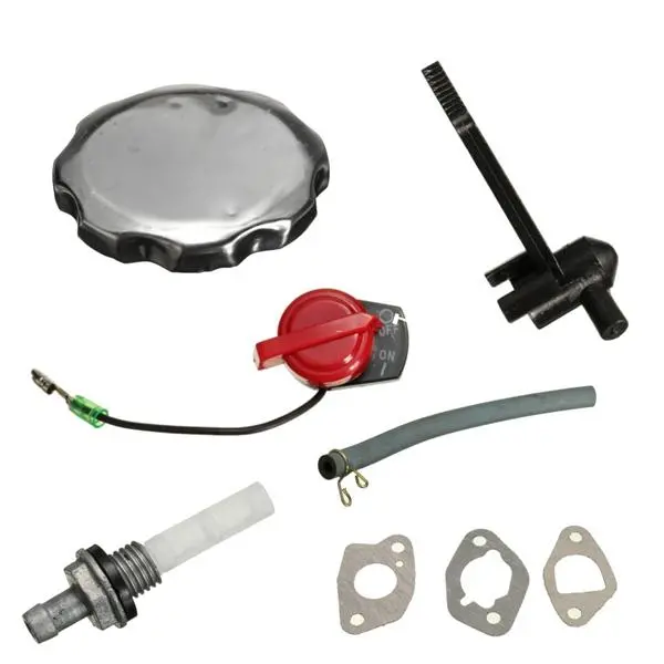 Recoil Carburetor Ignition Coil Spark Plug Air Filter Gas Cap For Honda GX160 — view 3