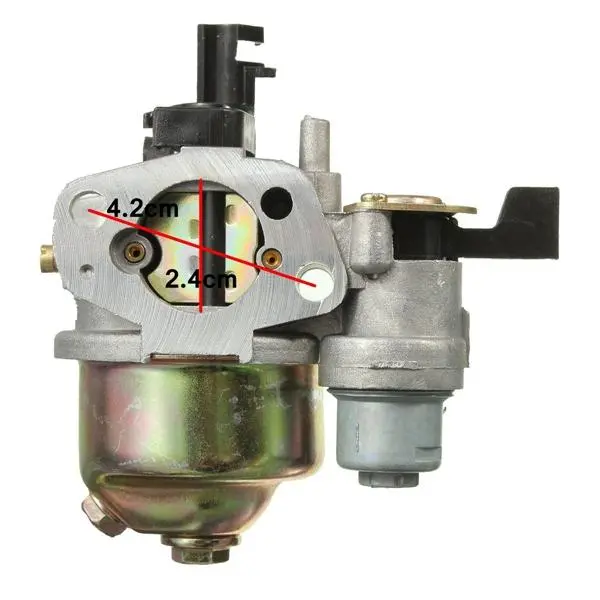 Recoil Carburetor Ignition Coil Spark Plug Air Filter Gas Cap For Honda GX160 — view 4