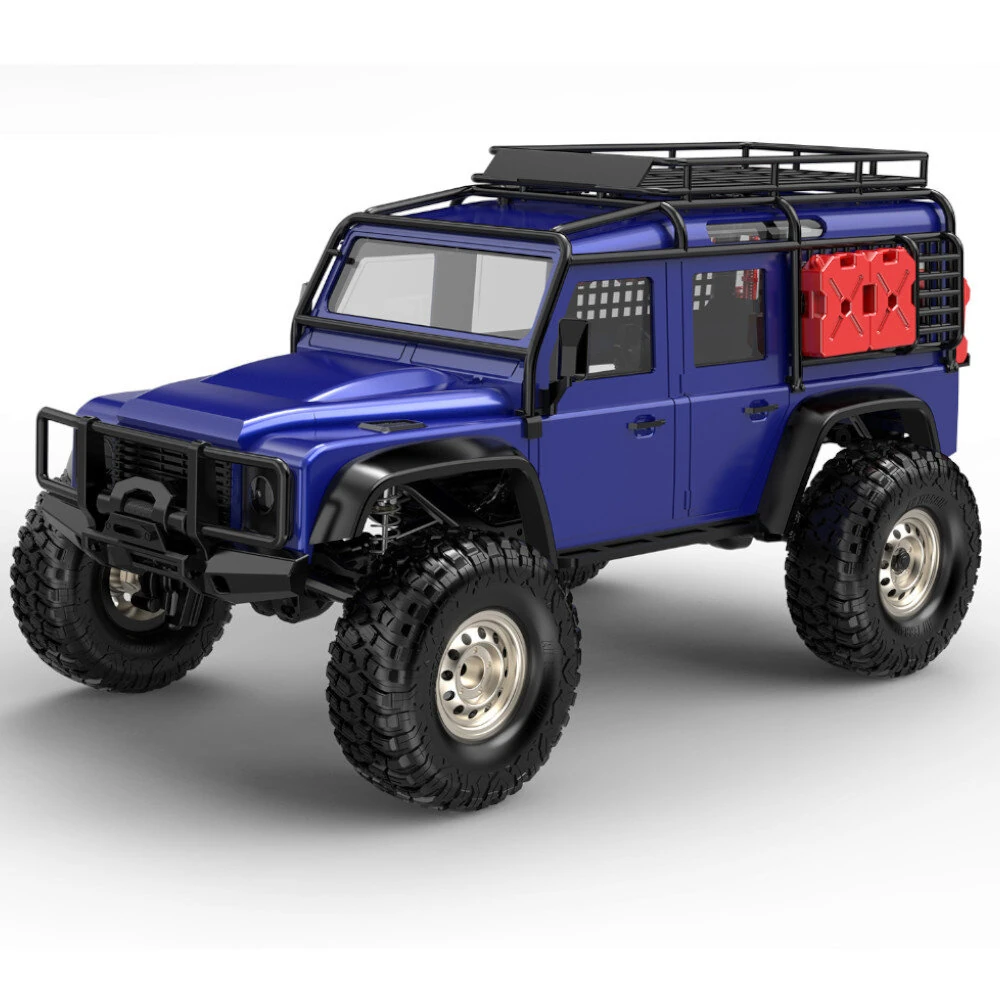 Remo Hobby 1893-SL RTR 1/18 2.4G 4WD RC Car Rock Crawler Trail Rigs Truck Two Speed Metal Chassis Wheels LED Light Off-Road Climbing Vehicles Models Toys — view 5