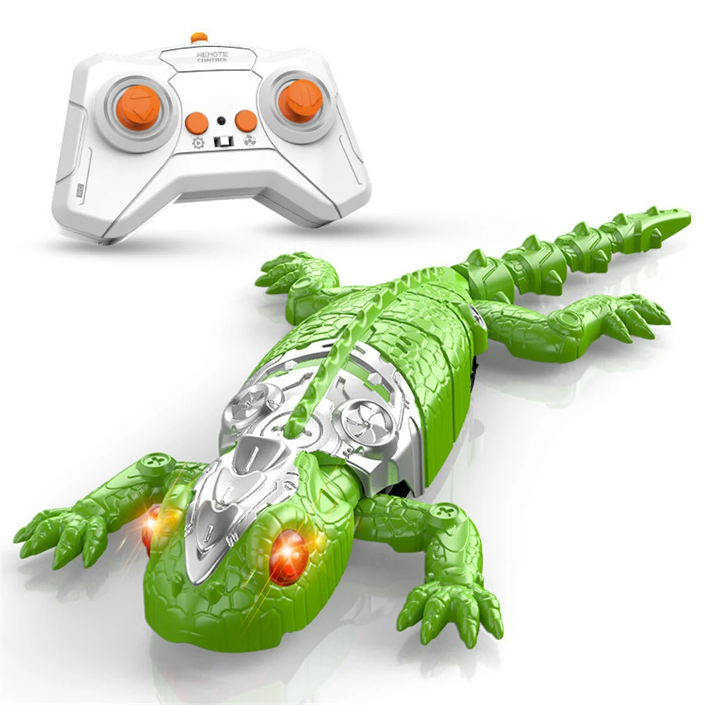 Remote Control Wall Climbing Spider / Green Lizard / Yellow Lizard Model 360° Rotation LED Lights Vacuum Suction Ground Crawling Toy — view 7