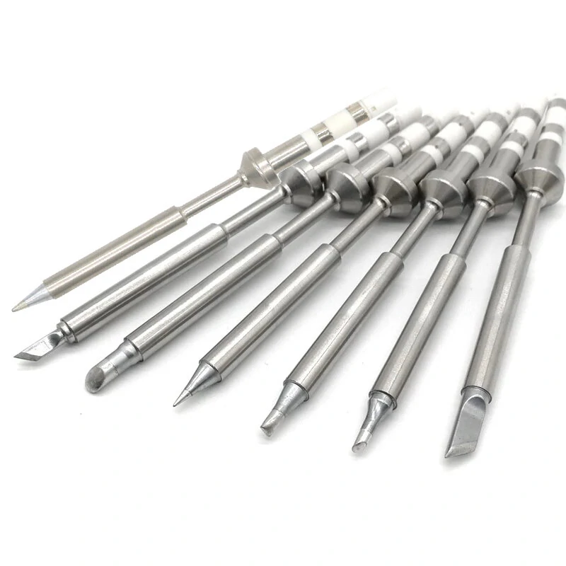 Replacement Black Chrome Tip Soldering Iron Tips for Digital LCD Soldering Iron — Replacement