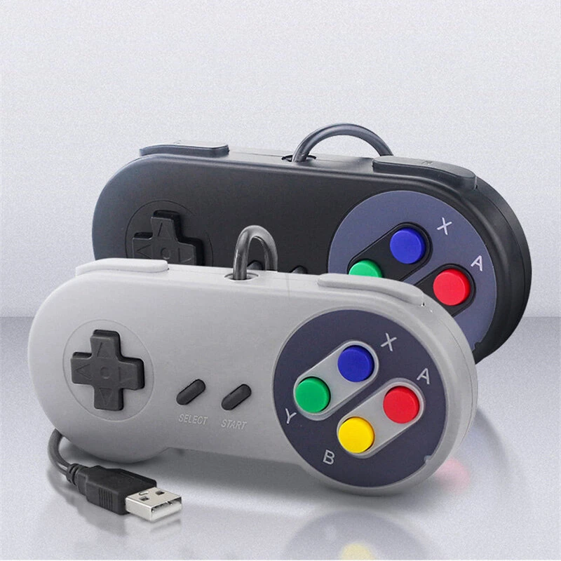 Retro Style USB Gamepad Controller for PC Raspberry Pi High Sensitivity Plug and Play Supports WINDOWS98/2000/ME/XP RetroPie Gaming SNES/NES Controllers — view 2