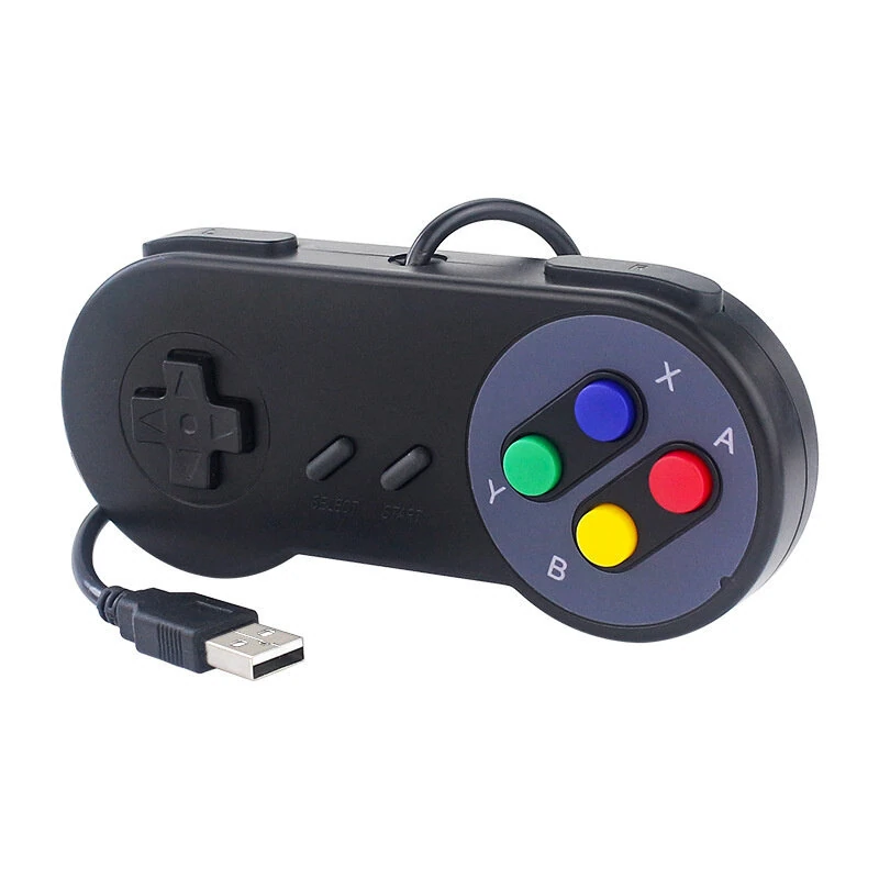 Retro Style USB Gamepad Controller for PC Raspberry Pi High Sensitivity Plug and Play Supports WINDOWS98/2000/ME/XP RetroPie Gaming SNES/NES Controllers — view 7