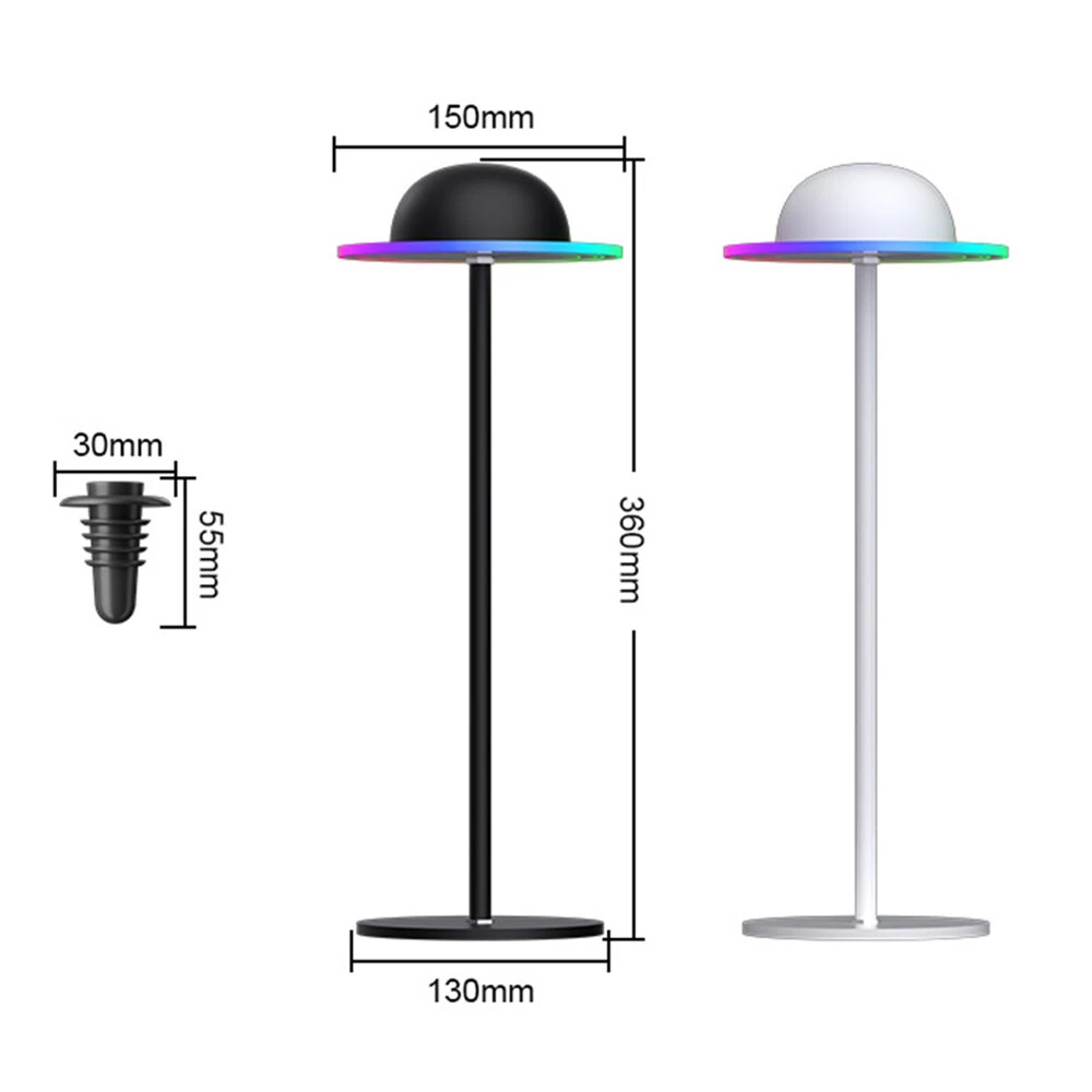 Rgb Color Changing Planet Night Light With Remote & Touch Control Dimmable Galaxy Projection Lamp For Gaming Lightiroom, Bedroom — view 9