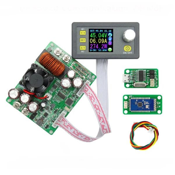 RIDEN® DPS5020 Constant Voltage Current Step-down Communication Digital Power Supply Buck Voltage Converter LCD Voltmeter 50V 20A