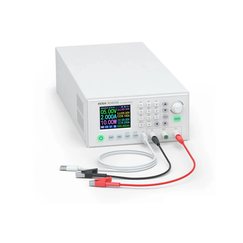 RIDEN RD6006 Assembled Set USB DC DC Voltage Current Step-Down Bench Power Supply Buck Adjustable Converter 60V 6A — view 7