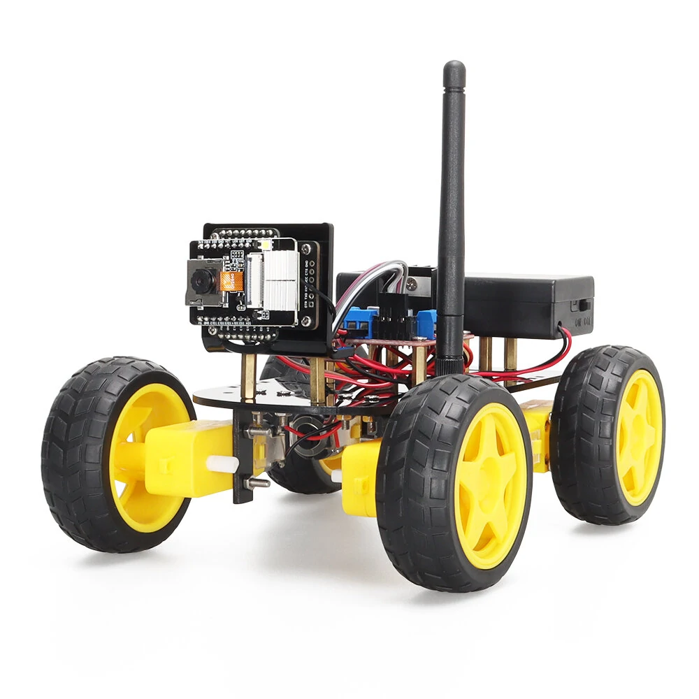 Robot Starter Kit For Arduino Programming with ESP32 Camera and Codes Learning Develop Skill Basic Version — view 2