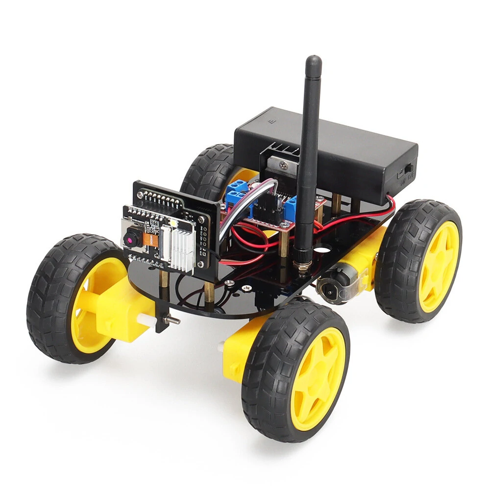 Robot Starter Kit For Arduino Programming with ESP32 Camera and Codes Learning Develop Skill Basic Version — view 6