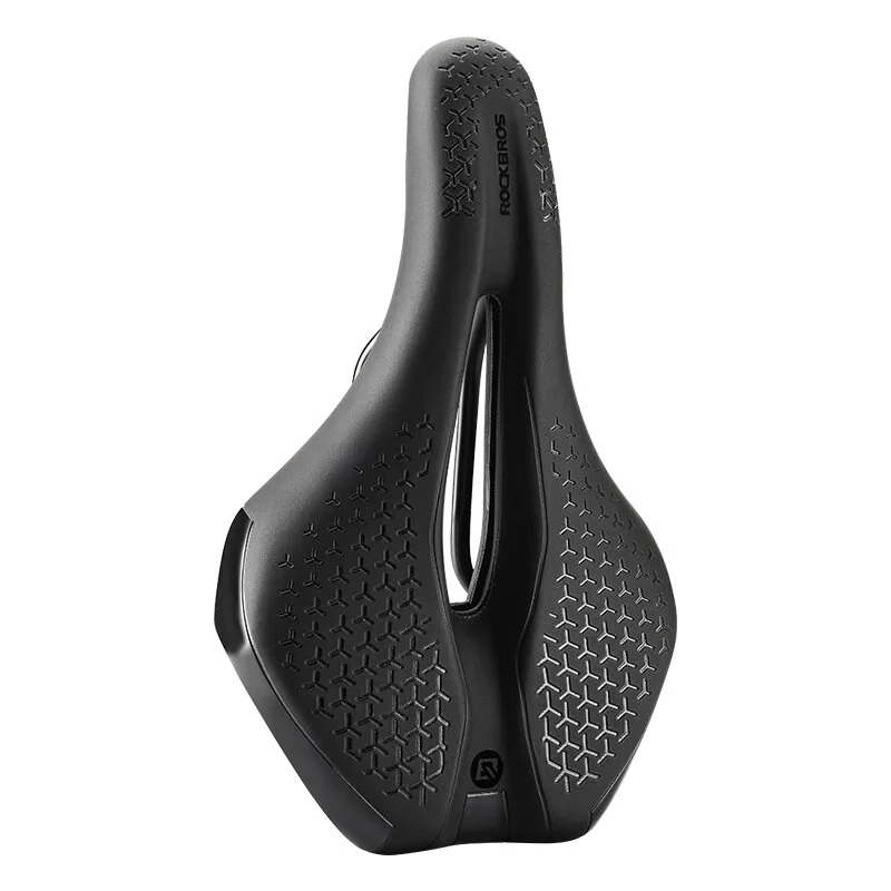 ROCKBROS Bicycle Saddle MTB Road Bike Soft Comfortable Competition Riding Hollow Seat Cushion Cycling Accessories — view 2