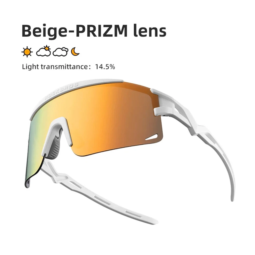 ROCKBROS﻿ Cycling Goggles Photochromic Anti-Fog Ultralight UV Protection Biking Glasses MTB Road Outdoor Sports Sunglasses — view 11