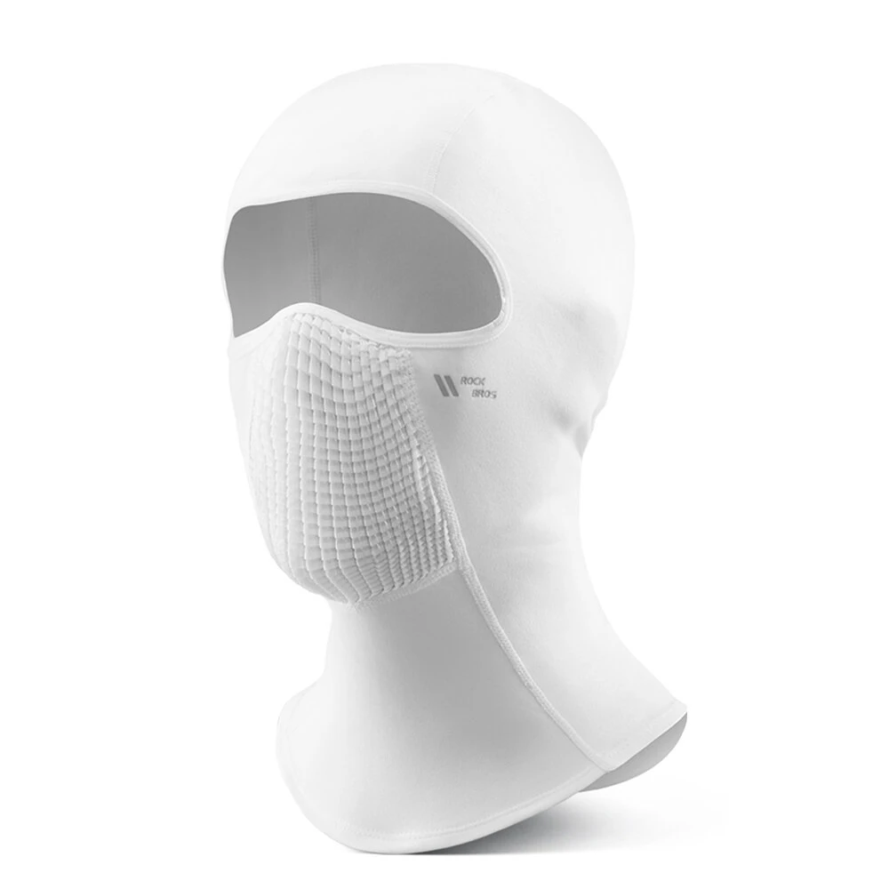 ROCKBROS Cycling Headwear Warm Windproof Head Mask Neck Cover High Elastic Comfy Bicycle Headgear for MTB Motorcycles E-Bike Helmet liner — view 10