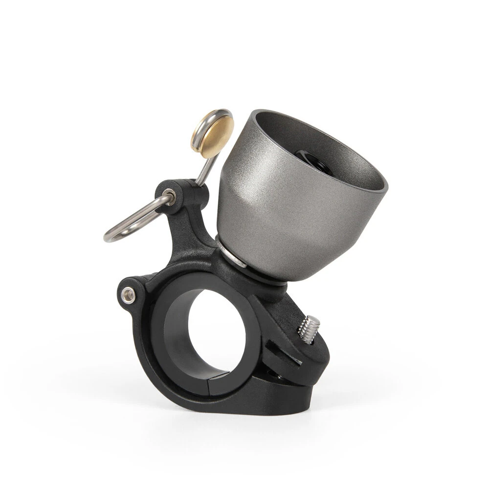 ROCKBROS Mini 90dB Press-type Bicycle Bell Retro High Decibel Crisp Cycling Horn for 22-31.8mm Bike Handlebars — ROCKBROS