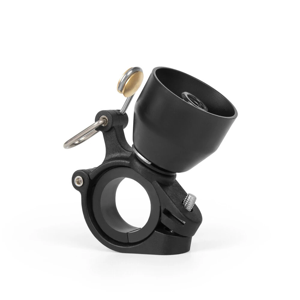 ROCKBROS Mini 90dB Press-type Bicycle Bell Retro High Decibel Crisp Cycling Horn for 22-31.8mm Bike Handlebars — view 7