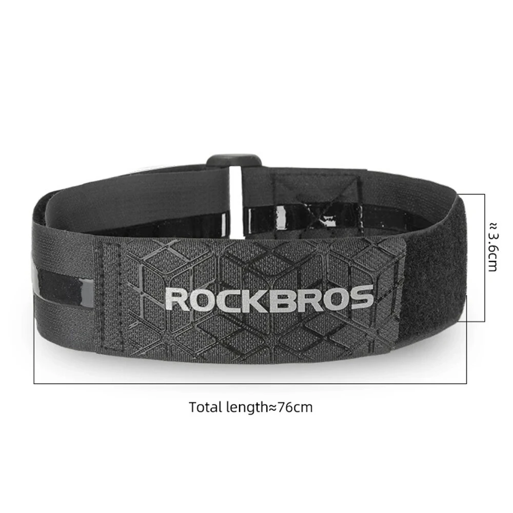 ROCKBROS Multi-Use Adjustable Bicycle Bundle Belt Portable Hook Loop Anti-Slip Outdoor Bundle Luggage Storage Bike Tire Fastening Strap — view 8