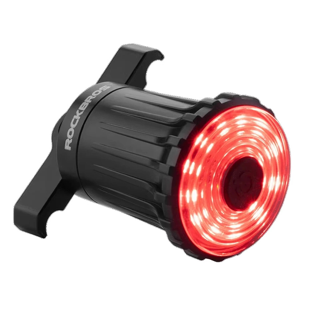ROCKBROS WR05 100LM Smart Smart Brake Bicycle Taillight 7 Lighting Modes USB Charging 500mAH Bike Rear Light for Outdoor Night Warning Safe Cycling — view 10