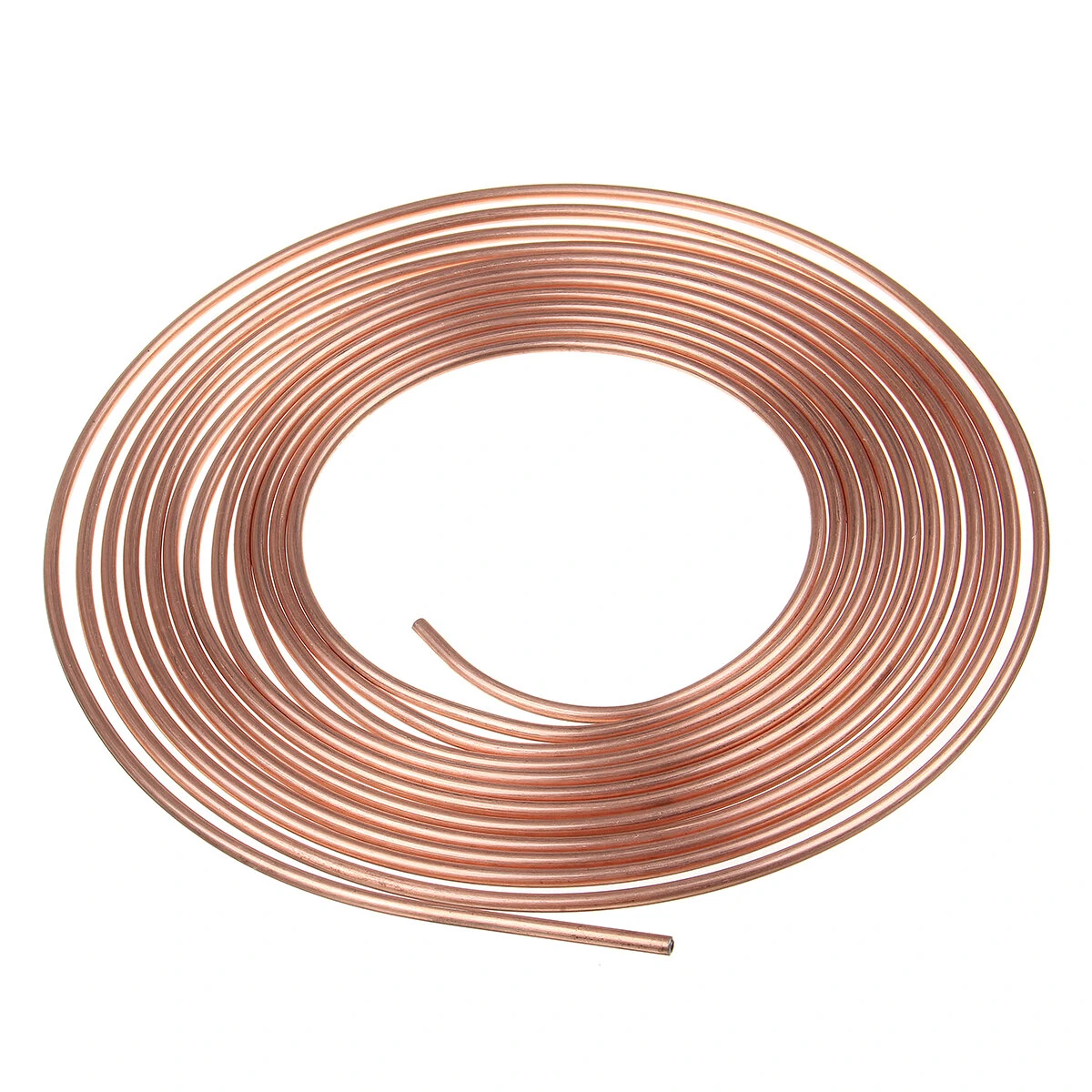Roll Copper Steel 25 ft. 3/16" Brake Line Pipe Tubing with 20 Pcs Kit Fittings Brake Female Male Nut — view 6
